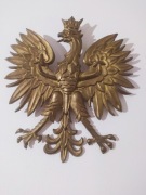 ORZEŁ GODŁO POLSKIE Z MOSIĄDZU 22 CM