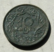 10 groszy 1923  GG Generalna Gubernia Stan !! Wyprzedaż 