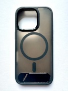 Etui TORRAS Pstand MagSafe iPhone 16 Pro – podstawka, czarne
