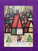 Danuta Konwicka Pocztówka Boże Narodzenie Wesołych Świąt 