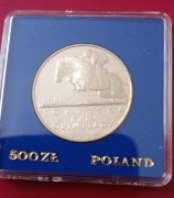 500 zł Igrzyska XXIV Olimpiady rok 1987