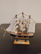 statek drewniany ozdoba