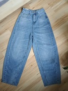 r. XS/S M.SARA damskie dżinsy Balony Fit 