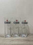 Kolekcjonerskie szklanki Beck’s