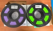 FILAMENT 2 szt. SUNLU FIOLETOWY I ZIELONY ABS 1,75mm 