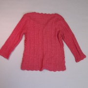 Swetr M bluzka 38 długi rękaw różowa