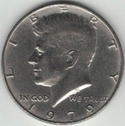 USA Half dollar 1/2 dolara 50 centów 1979 - 30,61 mm