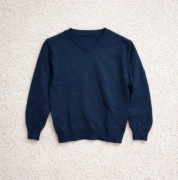 Sweterek chłopięcy George 104-110 granatowy 4 lata VBD