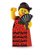 LEGO 8827 SERIA 6 - TANCERKA FLAMENCO DANCER