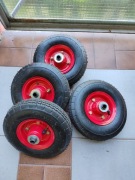 Koło kółko do wózka taczki 230x65 4 szt.