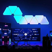 Trójkątna lampa kwantowa LED RGB – inteligentne oświetlenie 10szt.