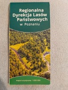 Mapa Nadleśnictw RDLP Poznań 