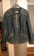 Jeansowa kurtka katana marynarka CANDA C&A r. 46 nowa