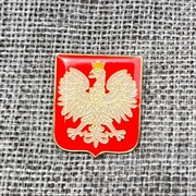 Pin przypinka– Godło Polski | Reprezentacja Polski | Lewandowski