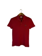 Koszulka polo Lacoste pomarańczowa z logiem s