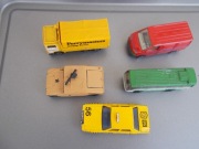 5 metalowych  samochodów MATCHBOX 1984-1994r. 