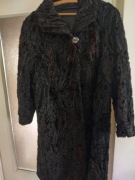 Futro z  karakuł na osobę puszystą 