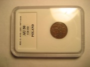 5 gr groszy 1928 AU 50  moneta z okresu II RP