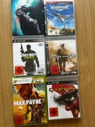 gry na konsole sony ps3 5 szt  + 1 xbox