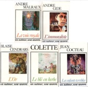 Klasyka liter. franc. Gide, Malraux, Cendrars, Colette, Cocteau Cena 5 szt.