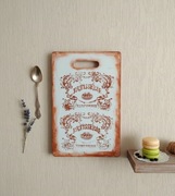 DUŻA DESKA DEKORACYJNA 44CM DECOUPAGE VINTAGE – RĘKODZIEŁO – UPCYKLING