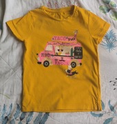 Cool Club koszulka t-shirt pomarańczowy lama tacos r.116