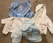 Szlafrok, bluzy chłopiec 0-3 mies. 3,4 kg