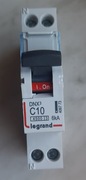LEGRAND 406773 - 1P+N jednofazowy wyłącznik nadprądowy C10 6kA