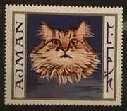 1 znaczek Ajman Adżman Zjednoczone Emiraty Arabskie ZEA 1971