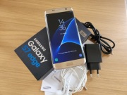 SAMSUNG Galaxy S7 edge - Gold Patinum - G935F - KOMPLET - STAN B.DOBRY