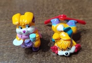 Figurki z kinder niespodzianki 1996 Hanny Bunny Króliki 