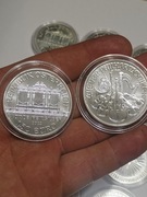 Srebro bulionowe 20 x 1 oz okazja filharmonik kangur monety srebrne lokata