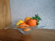 krosno patera misa talerz falowana handmade classic kalla