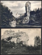 OJCÓW Maczuga Herkulesa i Skała Sfinks  2 pocztówki 