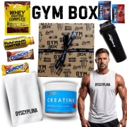 Zestaw Prezentowy siłownia GYM BOX Koszulka Ręcznik Haft SFD