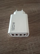 Szybkie ładowanie ładowarka 120W 4 porty 2-C + 2-A.