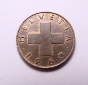 Szwajcaria 1 rappen 1963