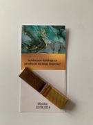 Podziękowania dla gości zielony marmurek urodzinowe i okolicznościowe