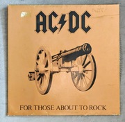 Winyl AC/DC - For those about to rock 1981 r