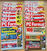 PC FORMAT - kompletny rocznik 2008 z płytami
