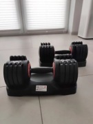 Hantle ciężarki Zestaw regulowanych hantli CRIVIT (do 11,5 kg) 