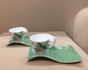 Villeroy & Boch New Wave Caffe FILIŻANKA ZE SPODKIEM - 2 szt.