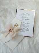 Eleganckie zaproszenia na komunię PREMIUM w 4 kolorach