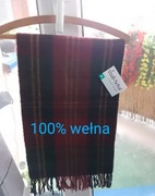 Szalik damski 100% wełna 