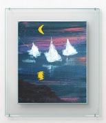 "Dream Trip" autorski obraz strukturalny z certyfikatem aut.