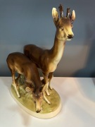 Figurka porcelanowa. Jeleń i Sarna. Royal Dux