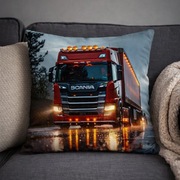 Poduszka dekoracyjna ciężarówka Scania 
