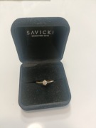 Pierścionek The Light (Savicki) - 0,24ct