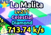 Roblox Escape Tsunami For Brainrot La Malita OPIS!!