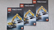 Lego technic 8043 zmotoryzowana koparka na pilota .